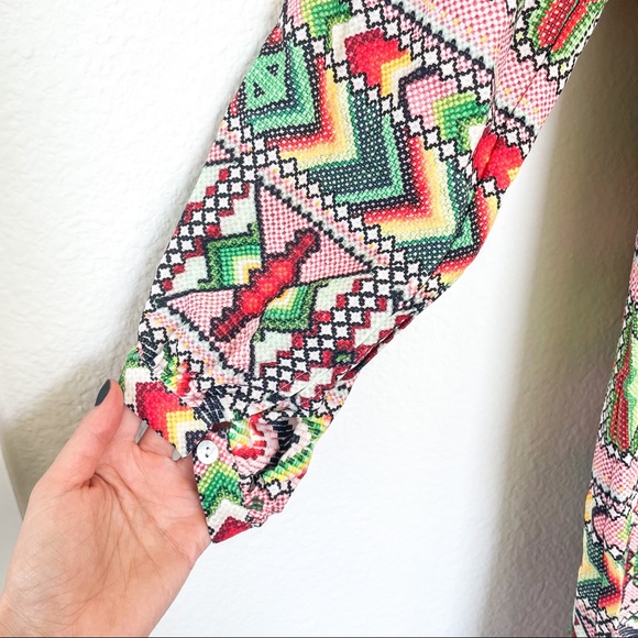 Anthropologie FARM Rio Amulet Midi Dress - Picture 10 of 10